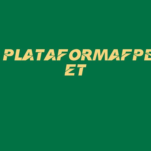 Logo da PLATAFORMAFPBET